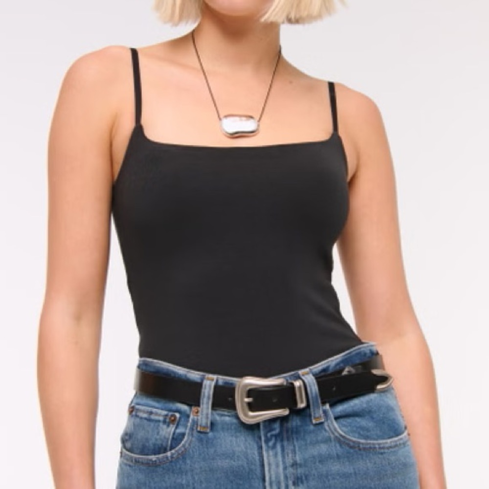 Abercrombie & Fitch Bra-Free 90s Cami Bodysuit size small